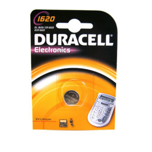 Duracell Electronics Watch Lithium Battery CR1620 3V 1pc (DECR1620)(DURDECR1620)