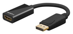 GOOBAY 67881 | GOOBAY καλώδιο DisplayPort σε HDMI 67881, 8K, 0.1m, μαύρο