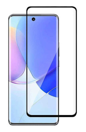 POWERTECH TGC-0591 | POWERTECH tempered glass 5D, full glue, curved, Huawei P50 Pro, μαύρο