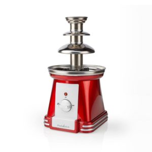 Nedis Chocolate Fountain with 3 Levels 500gr Red (FCCF100FRD) (NEDFCCF100FRD)