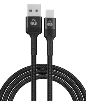 POWERTECH PTR-0125 | POWERTECH καλώδιο USB σε Micro USB PTR-0125, 12W 2.4A, copper, 1m, μαύρο