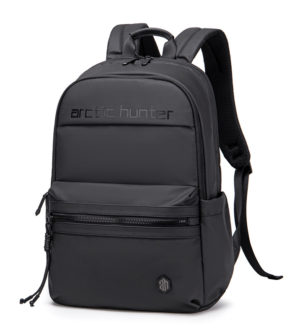 ARCTIC HUNTER B00536-BK | ARCTIC HUNTER τσάντα πλάτης B00536 με θήκη laptop 15.6, 21L, μαύρη