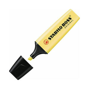STABILO BOSS Marker (Pastel Yellow) (70/144) (STB70/144)