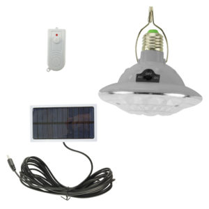 Telco iSOLAR JL-678-8 | Ηλιακό Φωτιστικό με Τηλεχειριστήριο που Λειτουργεί και με Παροχή Ρεύματος