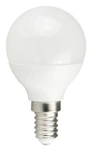 POWERTECH E14-007 | POWERTECH LED Λάμπα Mini Globe E14-007 5W, 3000K, E14, Samsung LED, IC