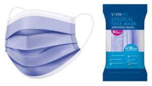 VESTAMED VSM05-PR | VESTAMED χειρουργική μάσκα 3 στρωμάτων VSM05, BFE >98% 10x 5τμχ, μωβ
