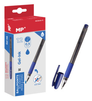 MP PE164A-S | MP στυλό διαρκείας gel PE164A-S, 0.5mm, μπλε, 12τμχ