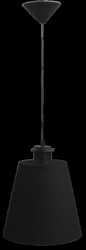 Heronia 31-0010 | Κρεμαστό φωτιστικό FUN-03 1L BLACK