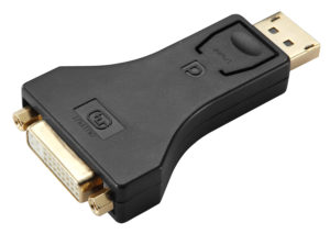 POWERTECH CAB-DP063 | POWERTECH αντάπτορας DisplayPort σε DVI CAB-DP063, Passive, 4K, μαύρος