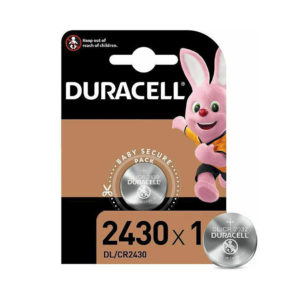 Duracell Electronics Watch Lithium Battery CR2430 3V 1pc (DECR2430)(DURDECR2430)