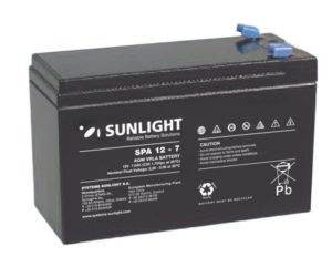 SUNLIGHT 12Volt - 7 Ah (4.8mm)