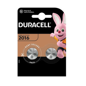 Duracell Lithium Watch Batteries CR2016 3V 2pcs (DBCR2016)(DURDBCR2016)