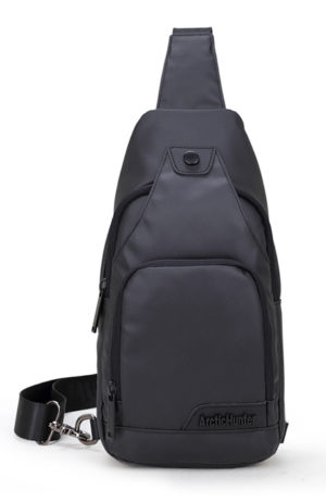 ARCTIC HUNTER XB13005-BK | ARCTIC HUNTER τσάντα Crossbody XB13005, 4L, αδιάβροχη, μαύρη