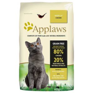 Applaws Senior Cat Chicken 400g | Ξηρά Τροφή για Ηλικιωμένες Γάτες Grain Free με Κοτόπουλο