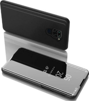 POWERTECH MOB-1574 για Redmi Note 9 Μαύρο | Πλαστική Θήκη Κινητού Clear View