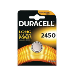 Duracell Electronics Watch Lithium Battery CR2450 3V 1pc (DECR2450)(DURDECR2450)