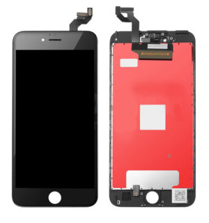 TW INCELL ILCD-005 | TW INCELL LCD για iPhone 6s Plus, camera-sensor ring, earmesh, μαύρη