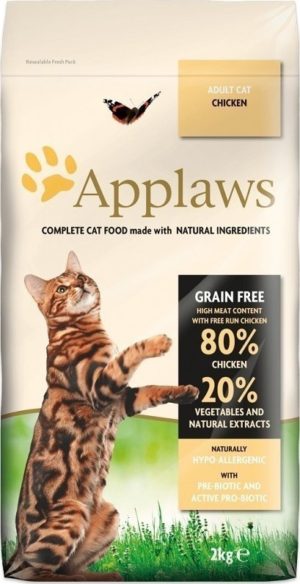 Applaws Adult Cat Chicken 2kg | Ξηρά Τροφή Γάτας Grain Free με Κοτόπουλο