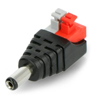 Adapter DC Power Adapter 5.5x2.1mm Male Terminal Block 2 pin Pressure Clamp