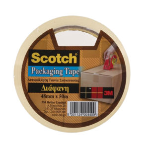 3M PACKAGING TAPE PP 48MMX50M TRANSPARENT (MMM4305T)