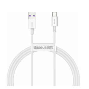 Baseus Type-C - Type-C Superior cable Quick Charge / Power Delivery / FCP 100W 5A 20V 2m white (CATYS-C02) (BASCATYS-C02)