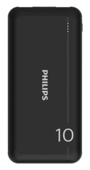 PHILIPS DLP1810NB-62 | PHILIPS power bank DLP1810NB-62, 10000mAh, 2x USB, 2.1A, μαύρο