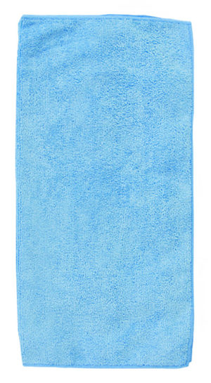 POWERTECH CLN-0028 | POWERTECH πετσέτα οπτικών CLN-0028, μικροΐνες, 15 x 20cm, μπλε