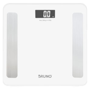 BRUNO BRN-0058 | BRUNO Smart ψηφιακή ζυγαριά με λιπομετρητή BRN-0058, έως 180kg, λευκή