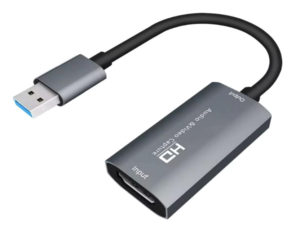 CABLETIME CT-HVC1-AG | HDMI video capture card Z29, USB 3.0, 1080p, γκρι