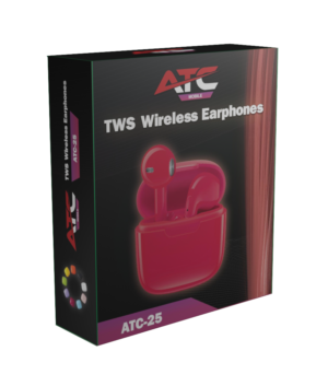 ATC-25 TWS Wireless Earphone Red