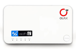 OLAX G5010 | OLAX router 5G LTE G5010 με LAN θύρα, Wi-Fi 6, dual band, 4000mAh