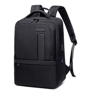 ARCTIC HUNTER B00490-BK | ARCTIC HUNTER τσάντα πλάτης B00490 με θήκη laptop 15.6, 27L, USB, μαύρη