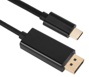 POWERTECH PTH-071 | POWERTECH καλώδιο USB-C σε DisplayPort PTH-071, 4K/60Hz, 2m, μαύρο