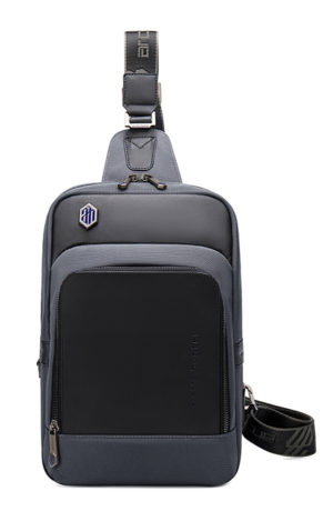 ARCTIC HUNTER XB00116-GY | ARCTIC HUNTER τσάντα Crossbody XB00116, θήκη για tablet, αδιάβροχη, γκρι