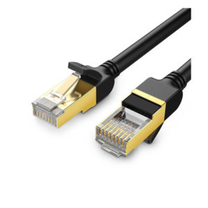Ugreen Round network cable NW107 Ethernet RJ45, Cat.7, STP, 5m (Black)11271) (UGR11271)