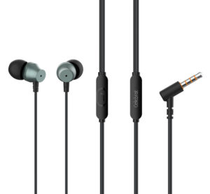 CELEBRAT D11-BK | CELEBRAT earphones με μικρόφωνο D11, 3.5mm, 1.2m, μαύρα