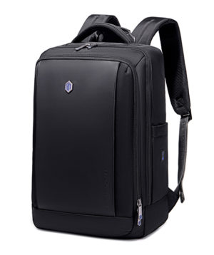ARCTIC HUNTER B00550-BK | ARCTIC HUNTER τσάντα πλάτης B00550 με θήκη laptop 15.6, 23.5L, μαύρη