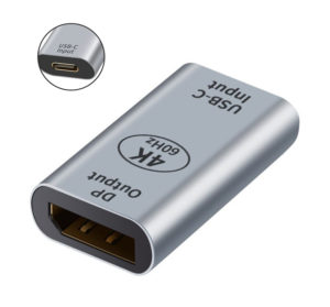 POWERTECH PTH-097 | POWERTECH αντάπτορας USB-C σε DisplayPort PTH-097, 4K/60Hz, γκρι