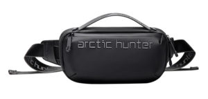 ARCTIC HUNTER Y00020-BK | ARCTIC HUNTER τσάντα μέσης Y00020, αδιάβροχη, μαύρη