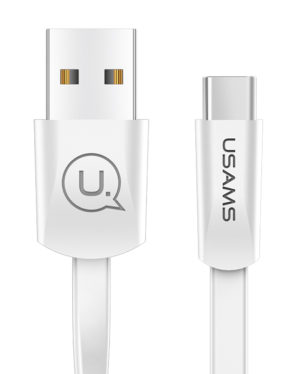 USAMS SJ200TC02 | USAMS Καλώδιο USB σε Type-C US-SJ200, 1.2m, λευκό