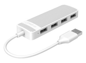ORICO FL02-WH-BP | ORICO USB hub FL02, 4x USB ports, λευκό
