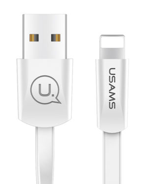 USAMS SJ199IP02 | USAMS Καλώδιο USB σε Lightning US-SJ199, 1.2m, λευκό