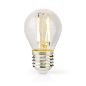 Nedis LED Filament Bulb E27 2 W Warm White (LBFE27G451) (NEDLBFE27G451)