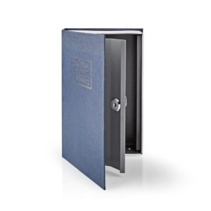 Nedis Book Safe With Lock The New English Dictionary (BOOKSEDM01BU) (NEDBOOKSEDM01BU)