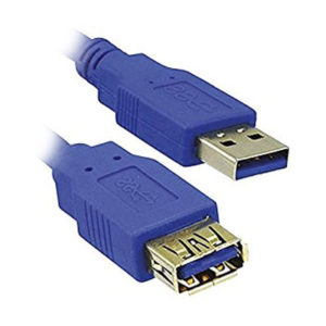 MEDIARANGE CABLE USB 3.0 EXTENSION AM/AF 1.8M BLUE (MRCS151)