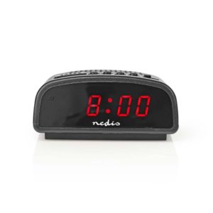 Nedis Digital Table Clock with Alarm Clock (CLDK008BK) (NEDCLDK008BK)