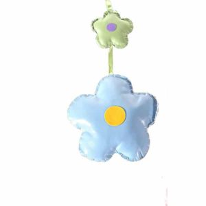JK Home Décor - Λουλουδι Δερμάτινο Κρεμαστό Ciel 37x20cm 2τμχ