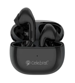 CELEBRAT W31-BK | CELEBRAT earphones με θήκη φόρτισης W31, True Wireless, μαύρα