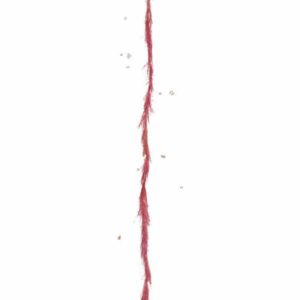 JK Home Décor - Γιρλάντα με Περλα Ροζ 180cm 12τμχ