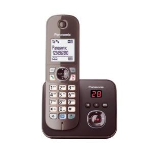 Ασύρματο Τηλέφωνο Panasonic KX-TG6821GA Mocca-Brown (KX-TG6821GA)